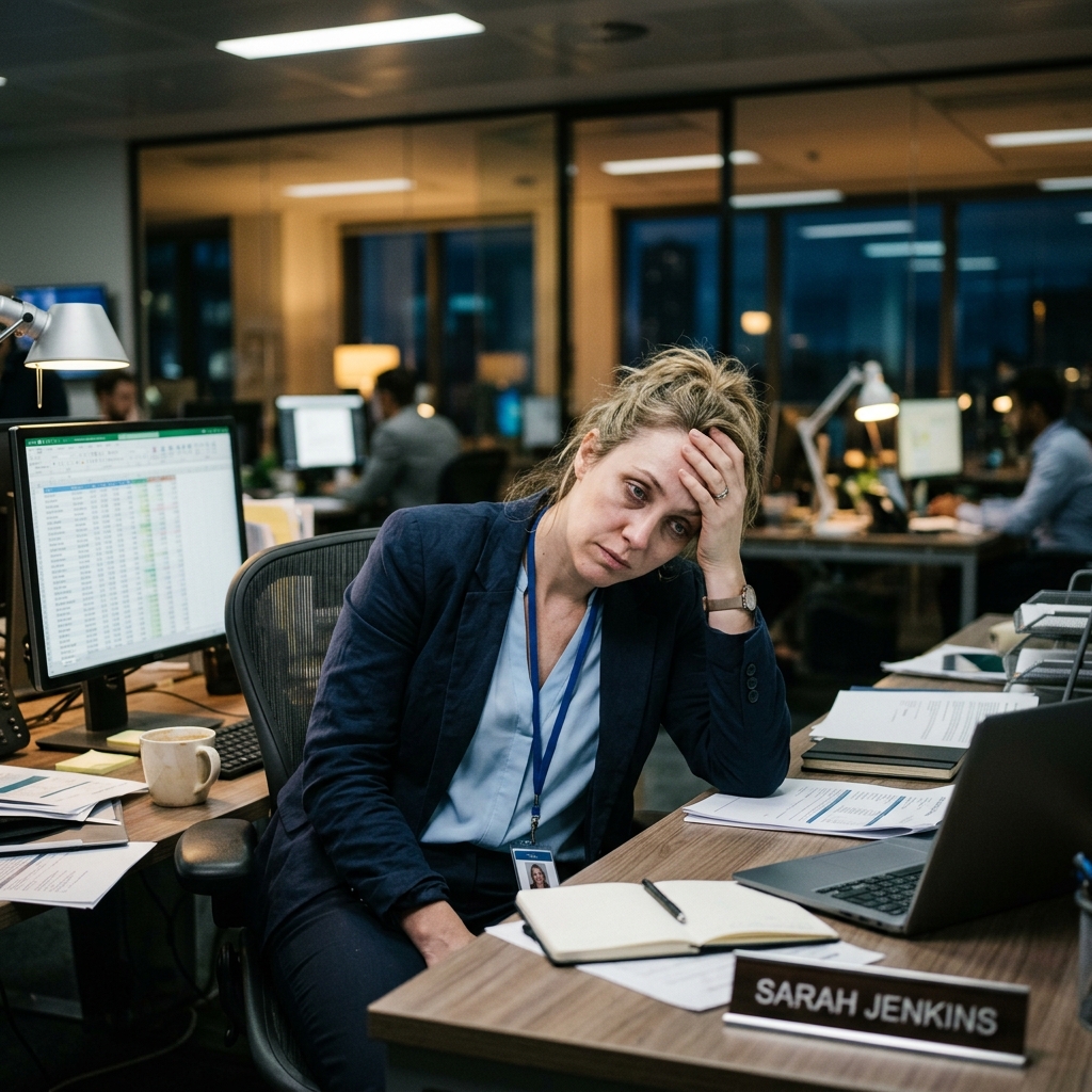 Burnout symptoms and adult stress warning signs